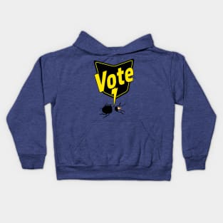 Know Your Parasites Vote Bug Spray Kids Hoodie